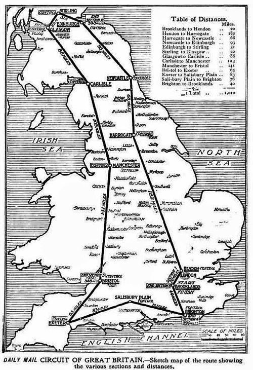 Daily Mail round-britain daily mail map
