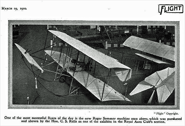 Roger Sommer flying machine