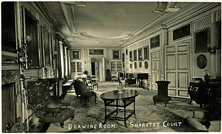 sharsted court drawing room