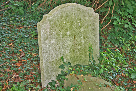 Footstone for Edwin Bidingfield Murton also Ellen and Charles