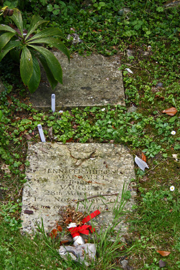 Jennifr Hellen Margaret "Jenny" Vaughan Cremation Stone