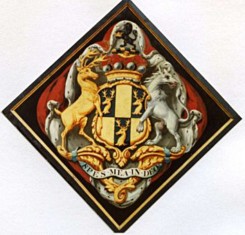 Hatchment uncertain - see No.5 above for alternatives