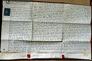 Deeds for Erriot Wood Gate of 1792