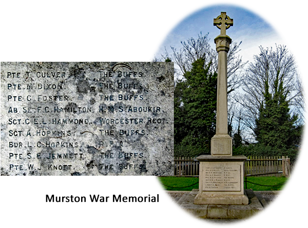 Murston War Memorial Macdonald Dixon remembered