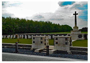 Locre No 10 Cemetery, Heuvelland, West-Vlaanderen, Belgium