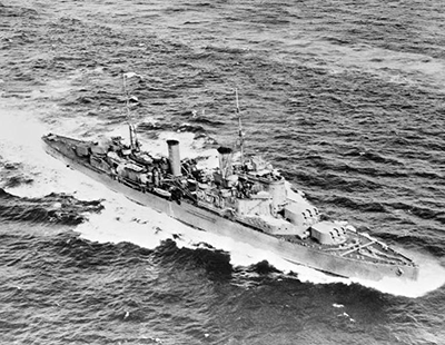 HMS Fiji aboard which Robert Mills died