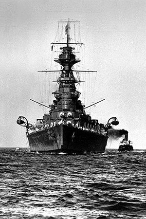 HMS Hood aboard which Arnold Taylor died