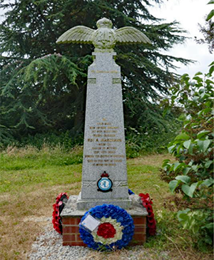 Nouds Farm Memorial to Roy Achille Marchand, Lynsted Parish, Kent