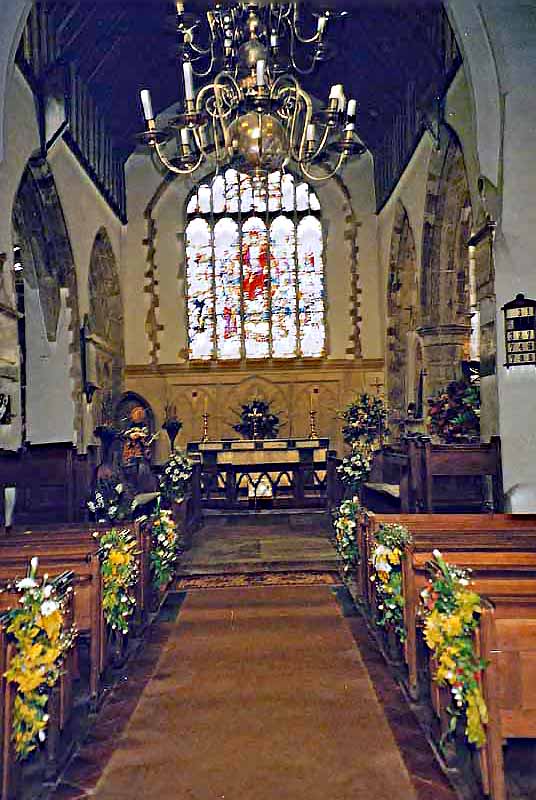 Kent Our County - View of the Aisle and Pew dressing