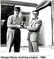 George Macey receiving trophy 1964